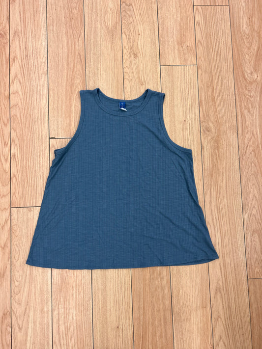 Old navy small blue ribbed tank top