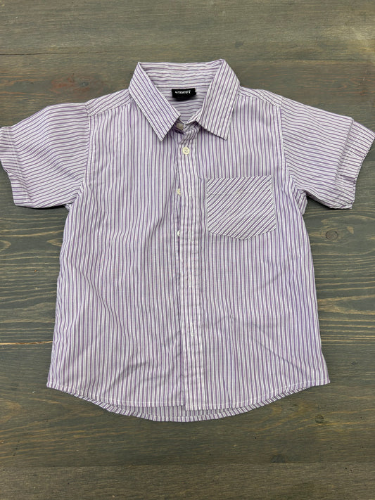 Street legal 5 purple button up shirt