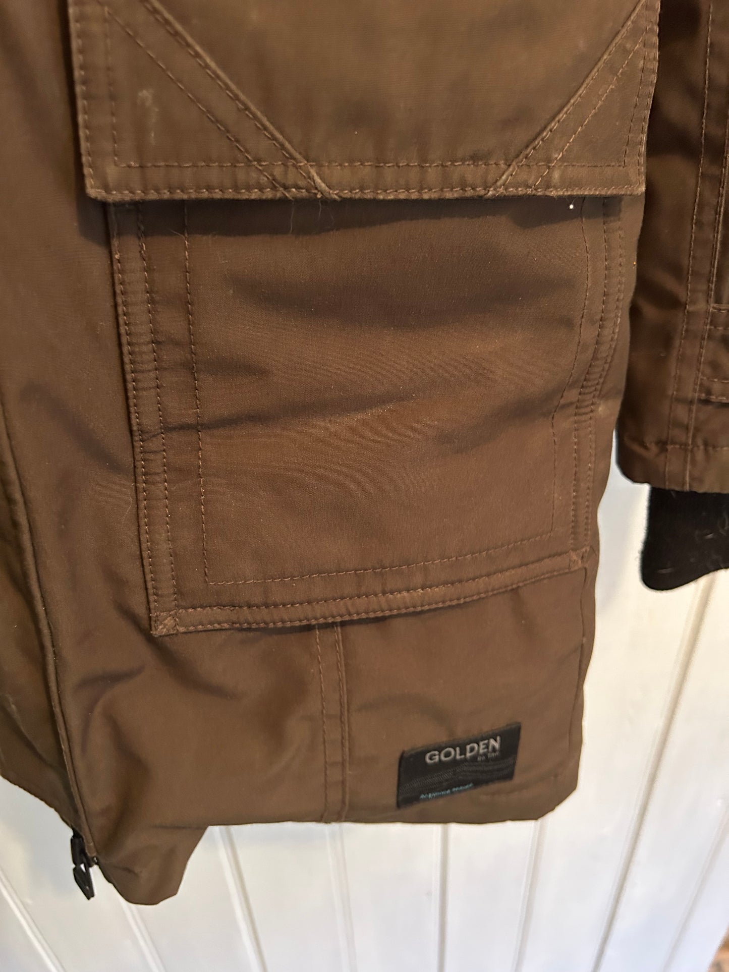 TNA XXS brown warmest parka winter coat