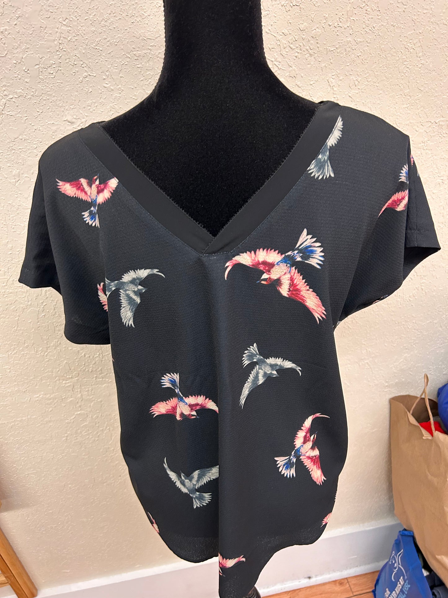 Kismet medium bird blouse