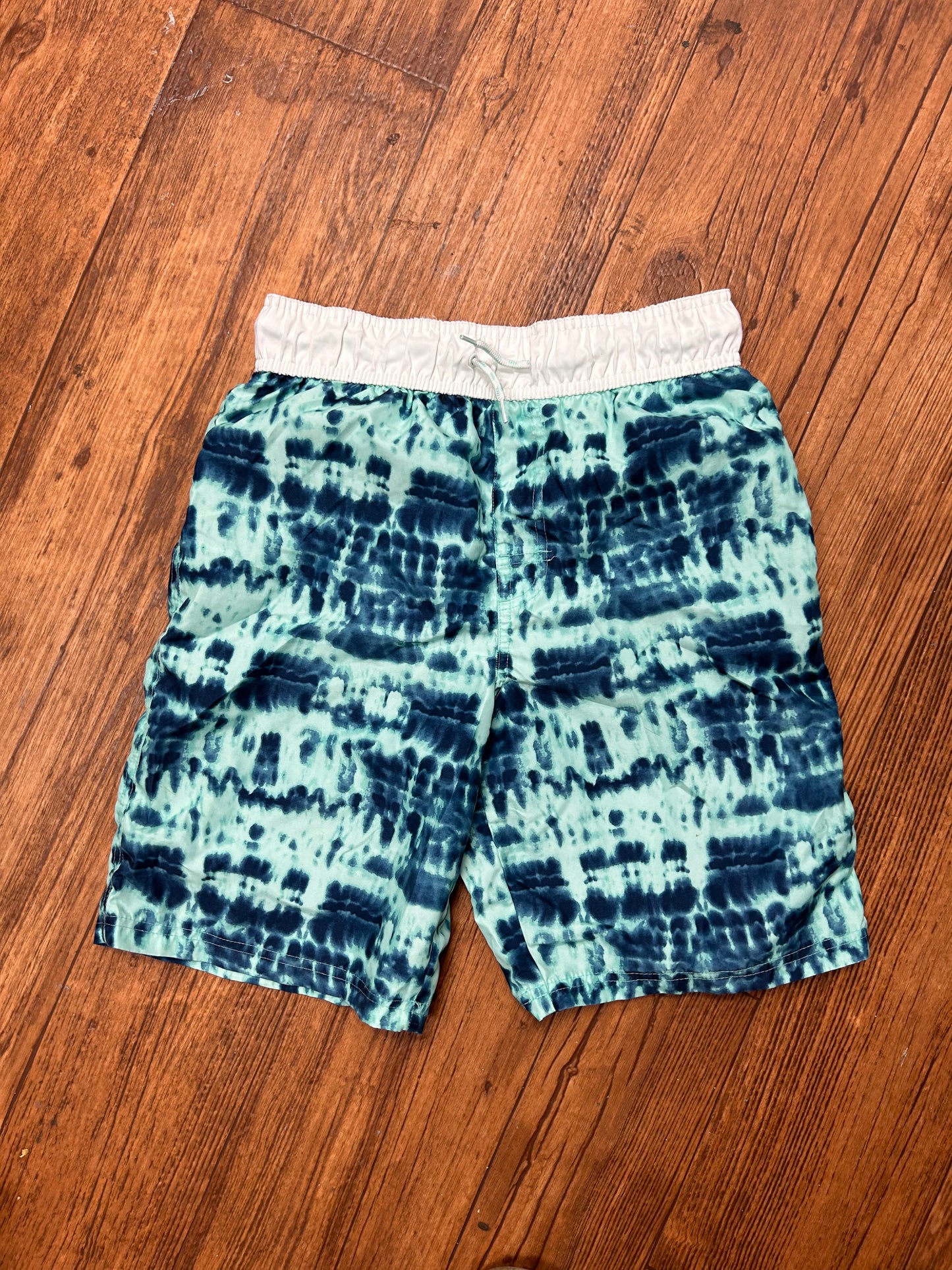 George youth xl blue tie dye Swim shorts