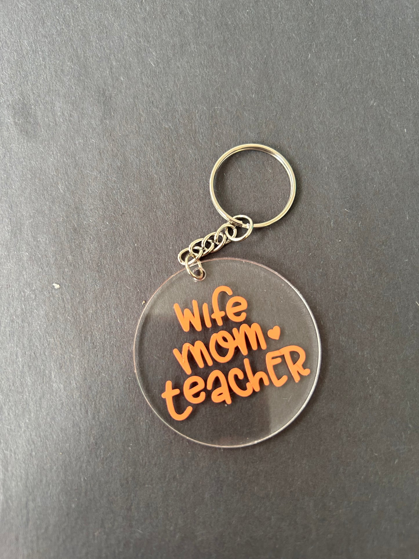 Teacher keychains