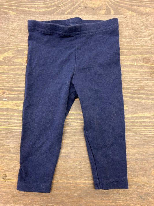 Carters 9m navy blue leggings