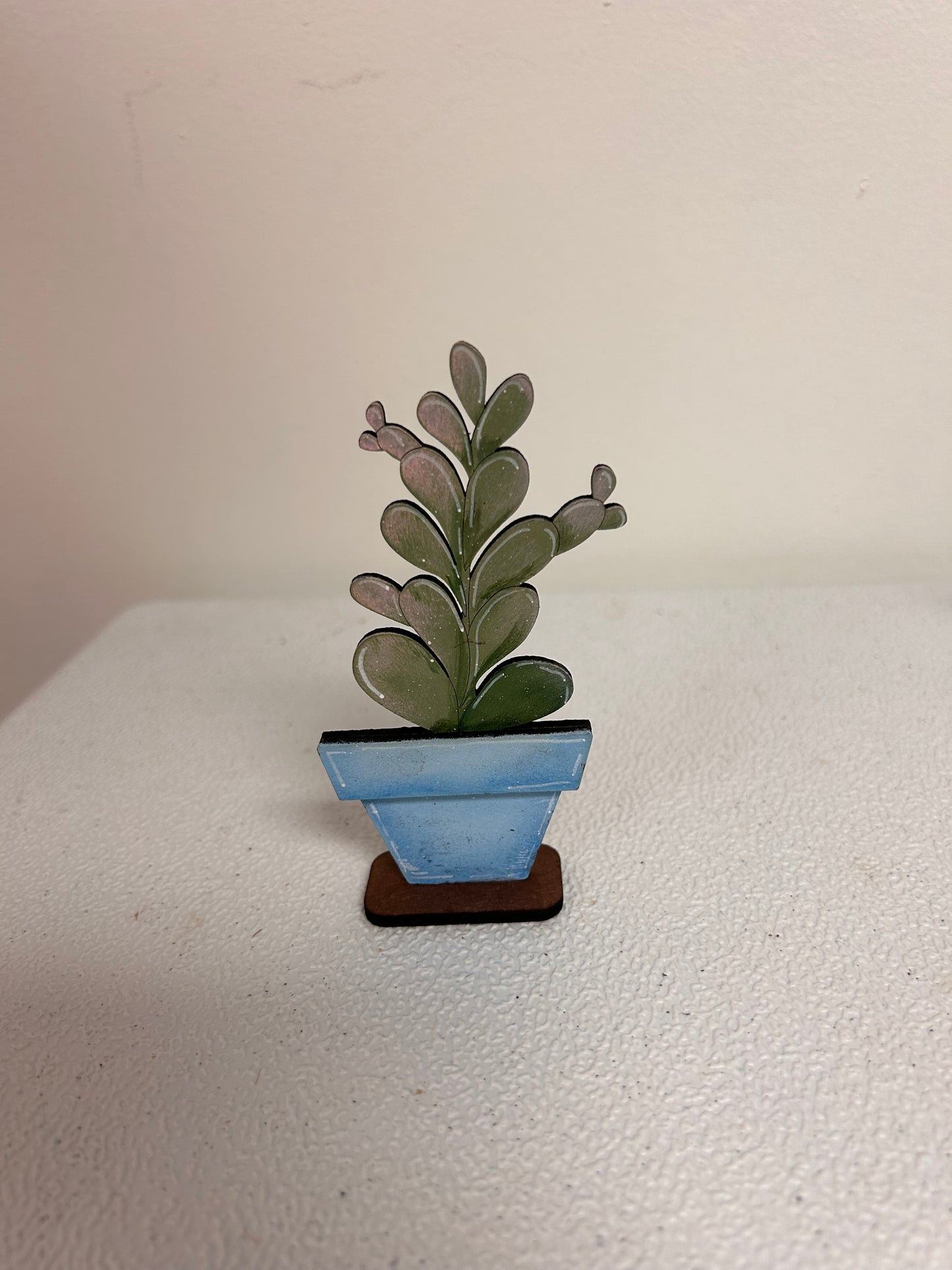 Wooden 3D plant - medium