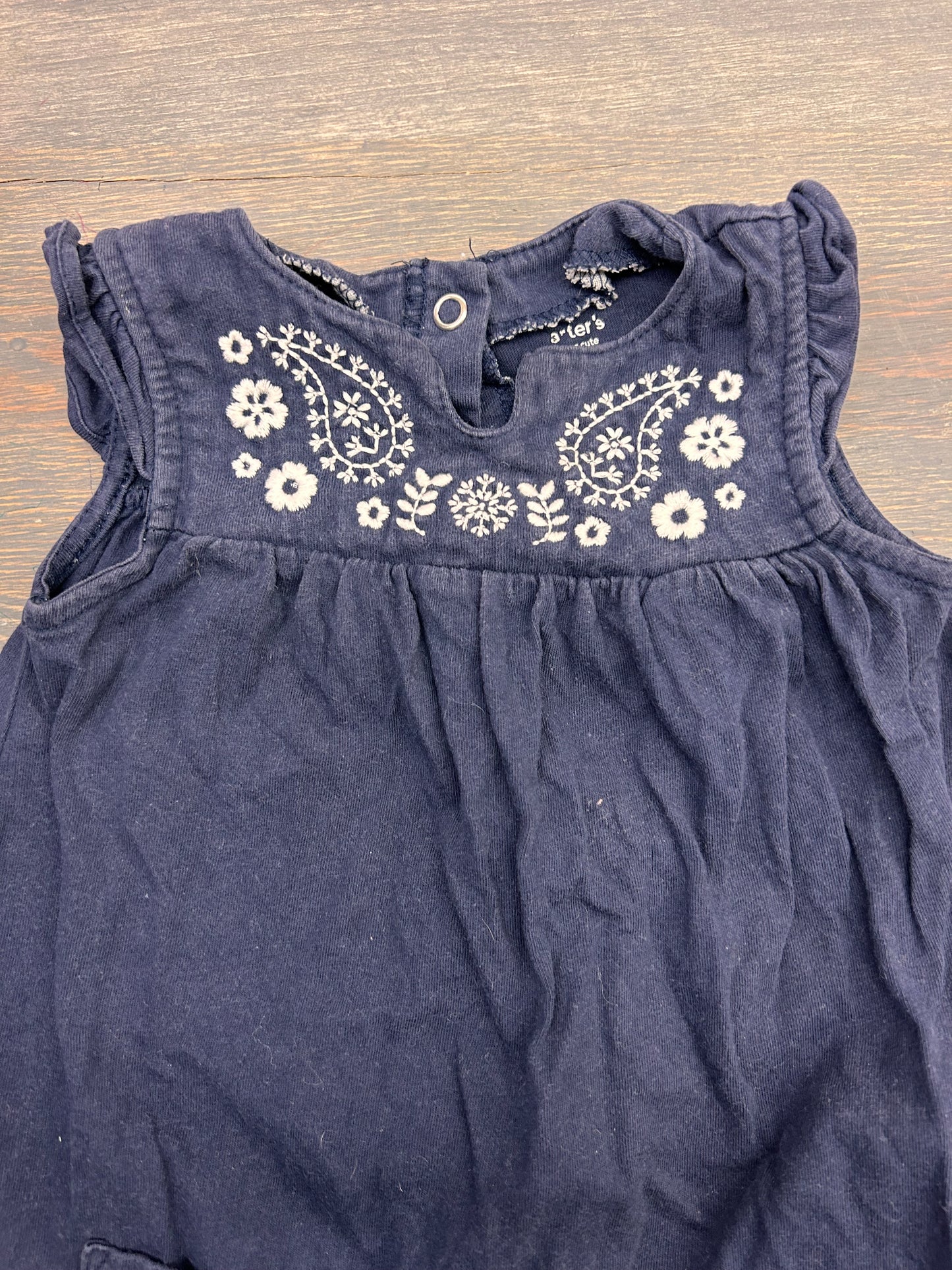 Carters 18m blue paisley dress