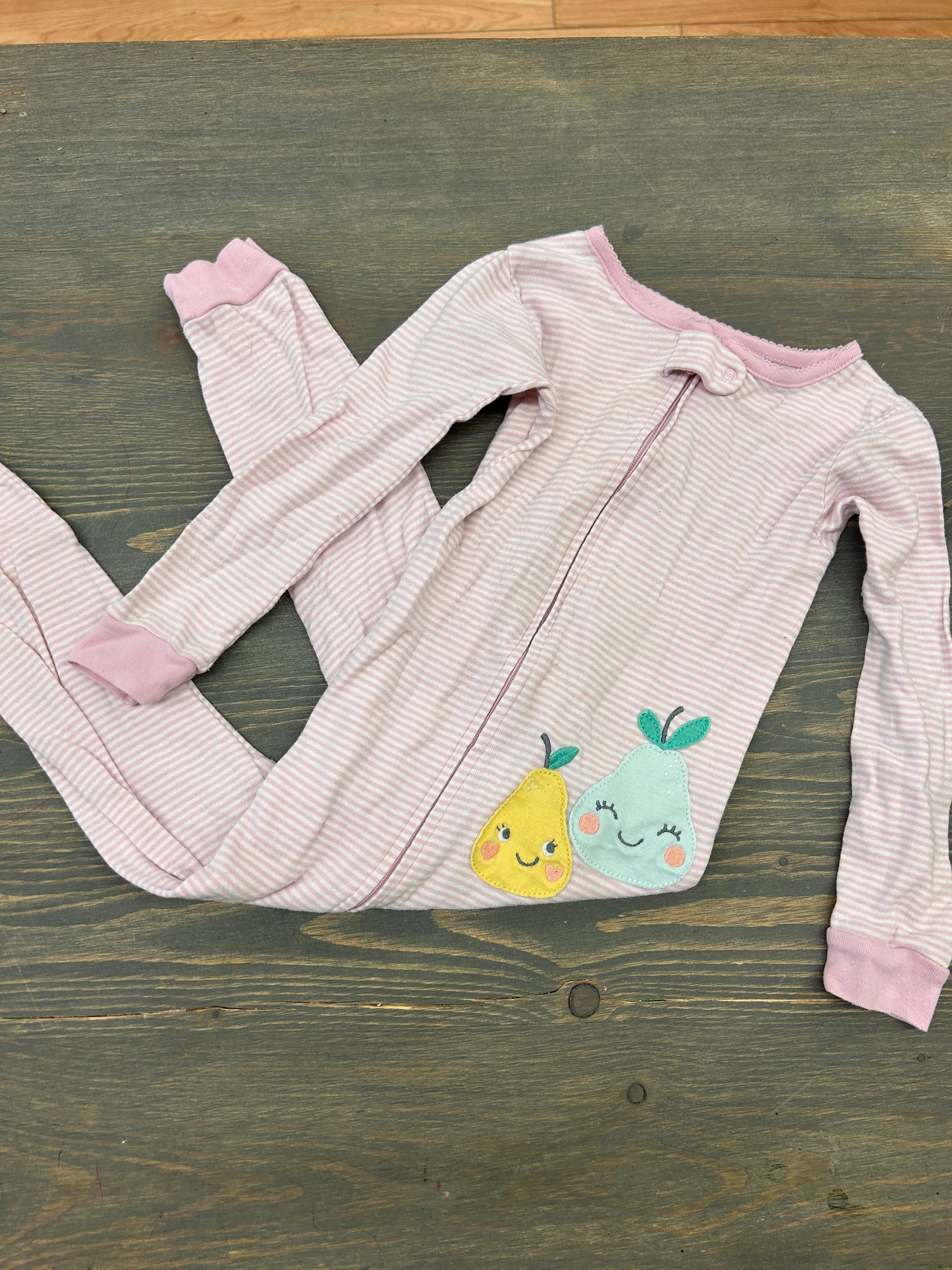 Carters 3t pink pear sleeper