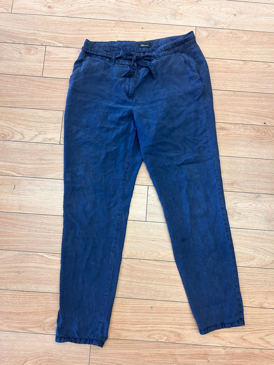 Reitmans 12 blue paper bag style pants