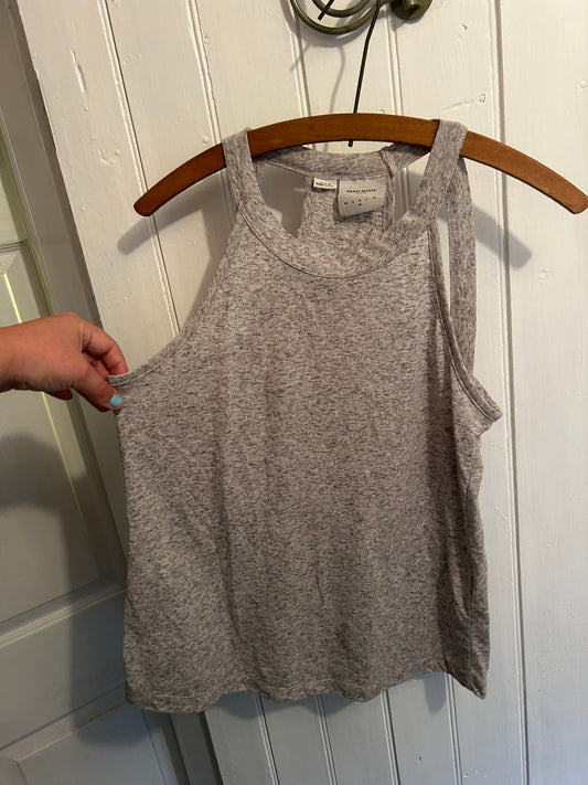 Vero Moda medium grey cutout tank top