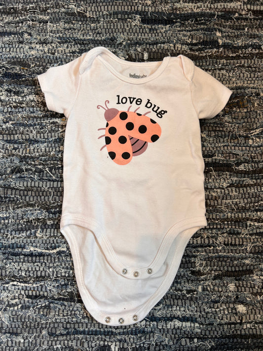 Indigo 12/18m love bug onesie