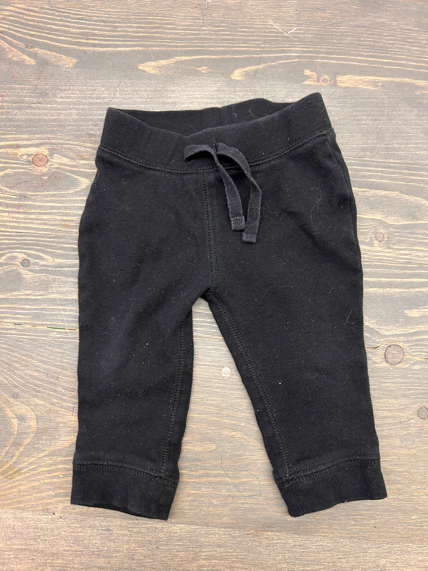 Old navy 6/12m black joggers