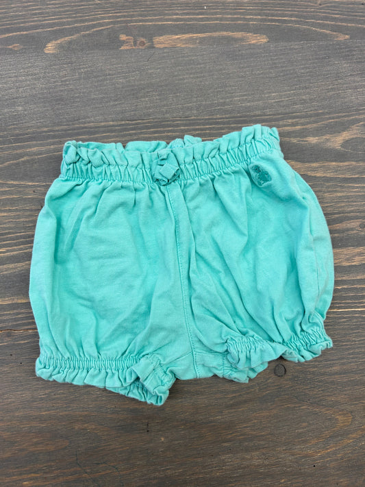 Gap 6/12m teal shorts