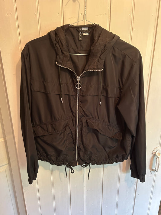Divided H&M small black windbreaker