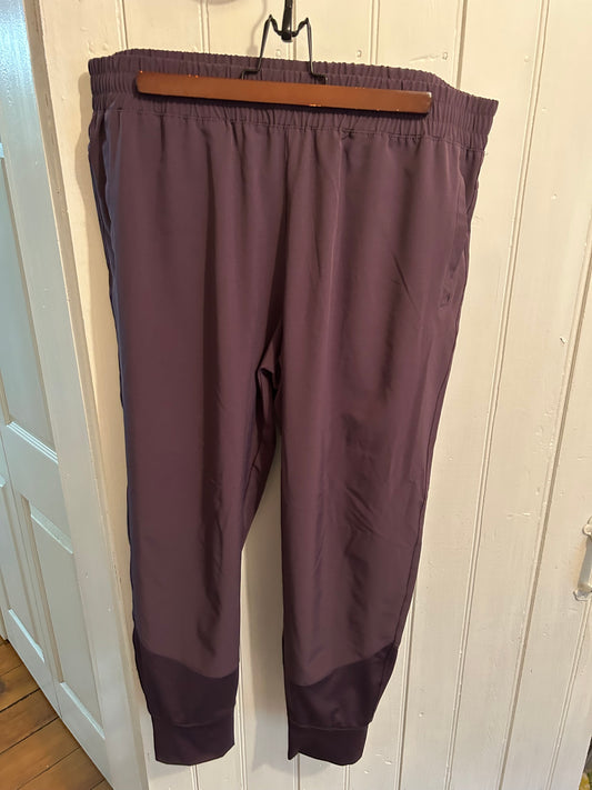 Joe fresh xl purple athletic joggers