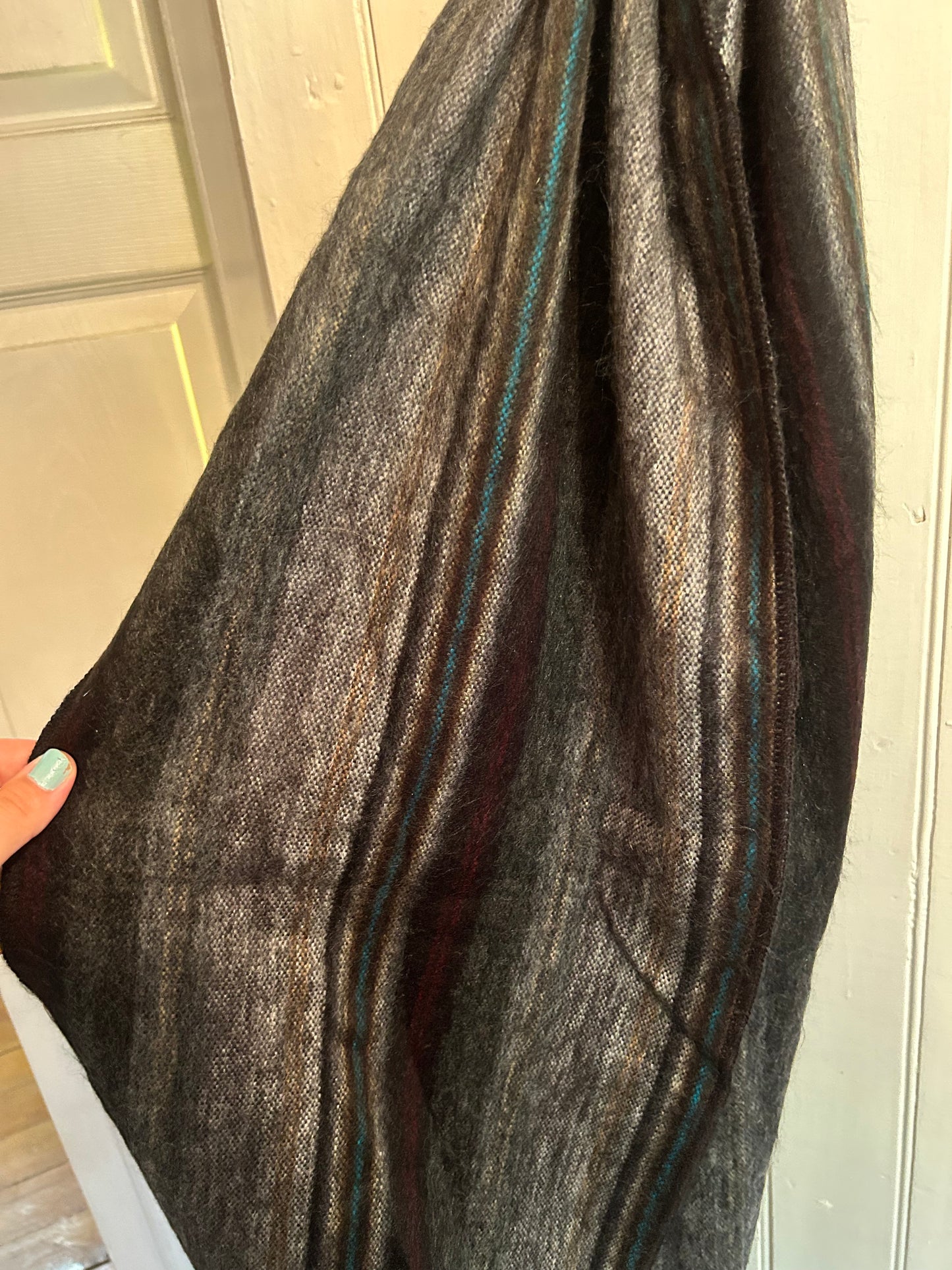 Alpaca wool infinity scarf