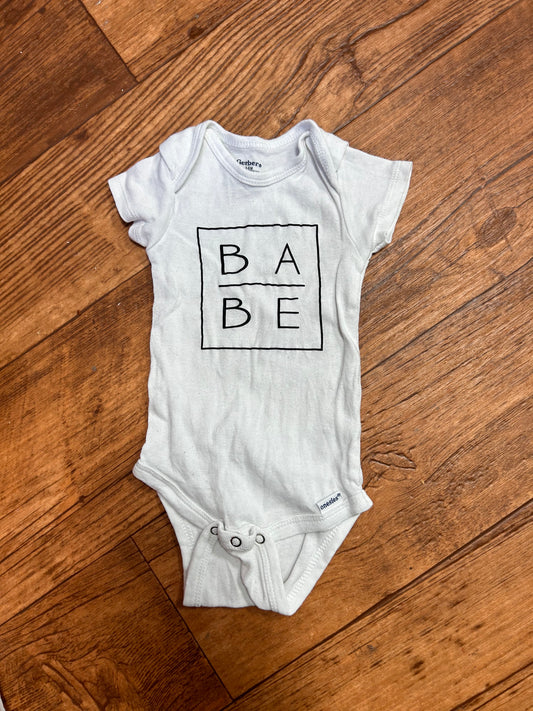 Gerber 3/6m babe onesie