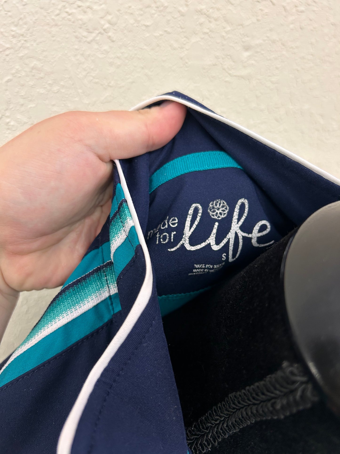 Made for life small blue athletic jacket