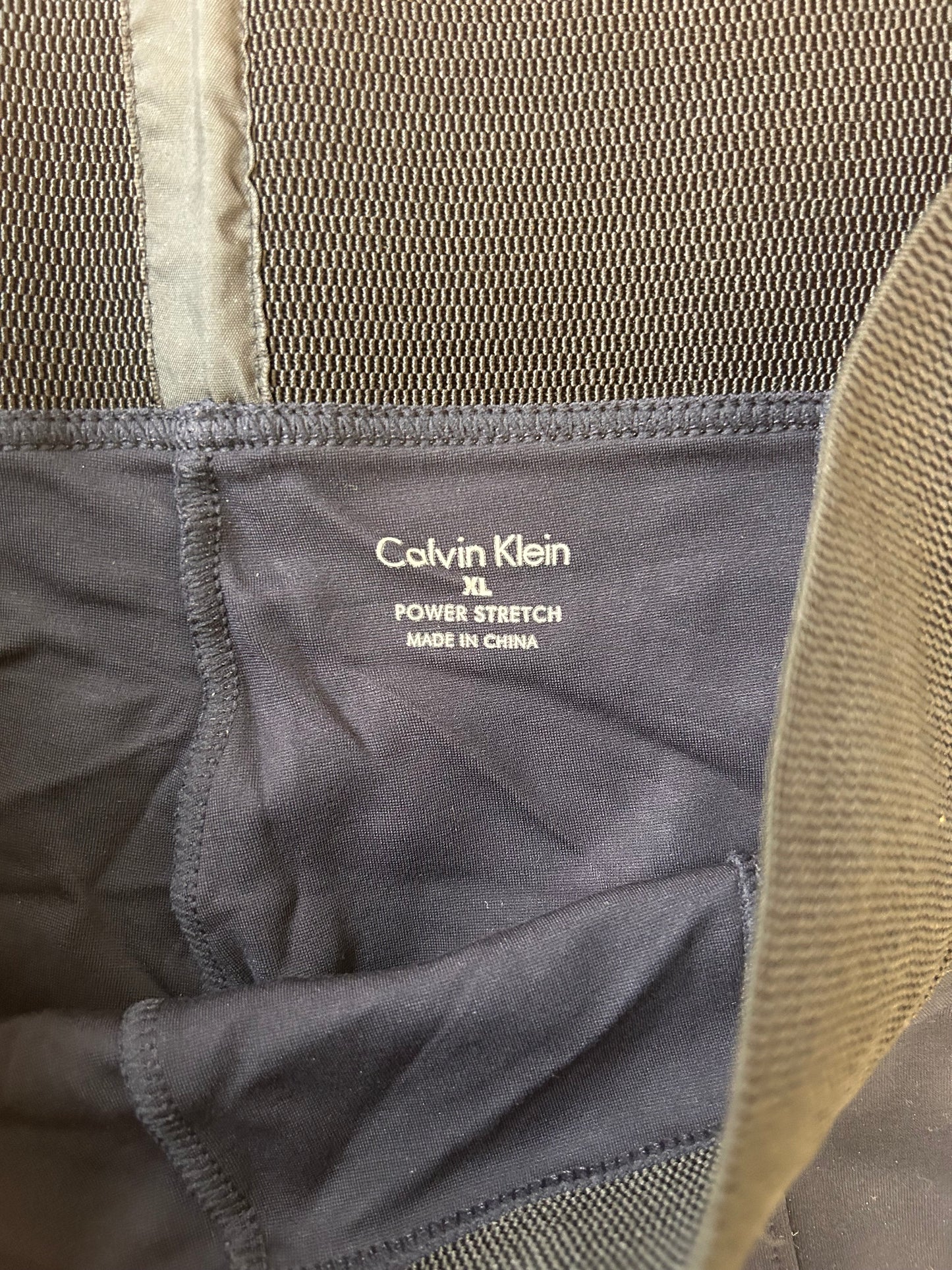 Calvin Klein xl navy blue capris