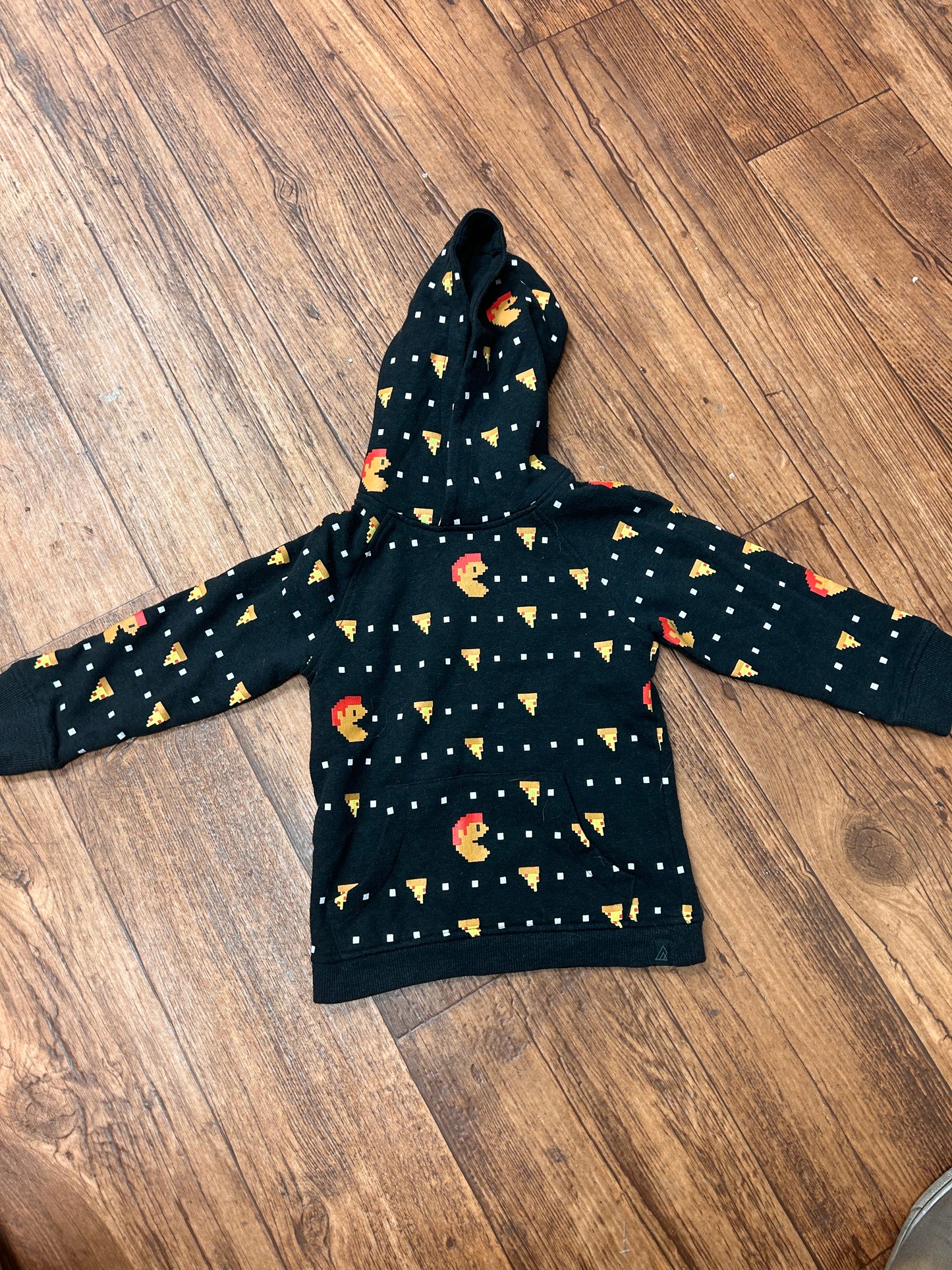 Ripzone 3t Pac-Man pizza hoodie