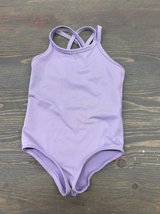 Joe fresh 2t purple gymnastics leotard