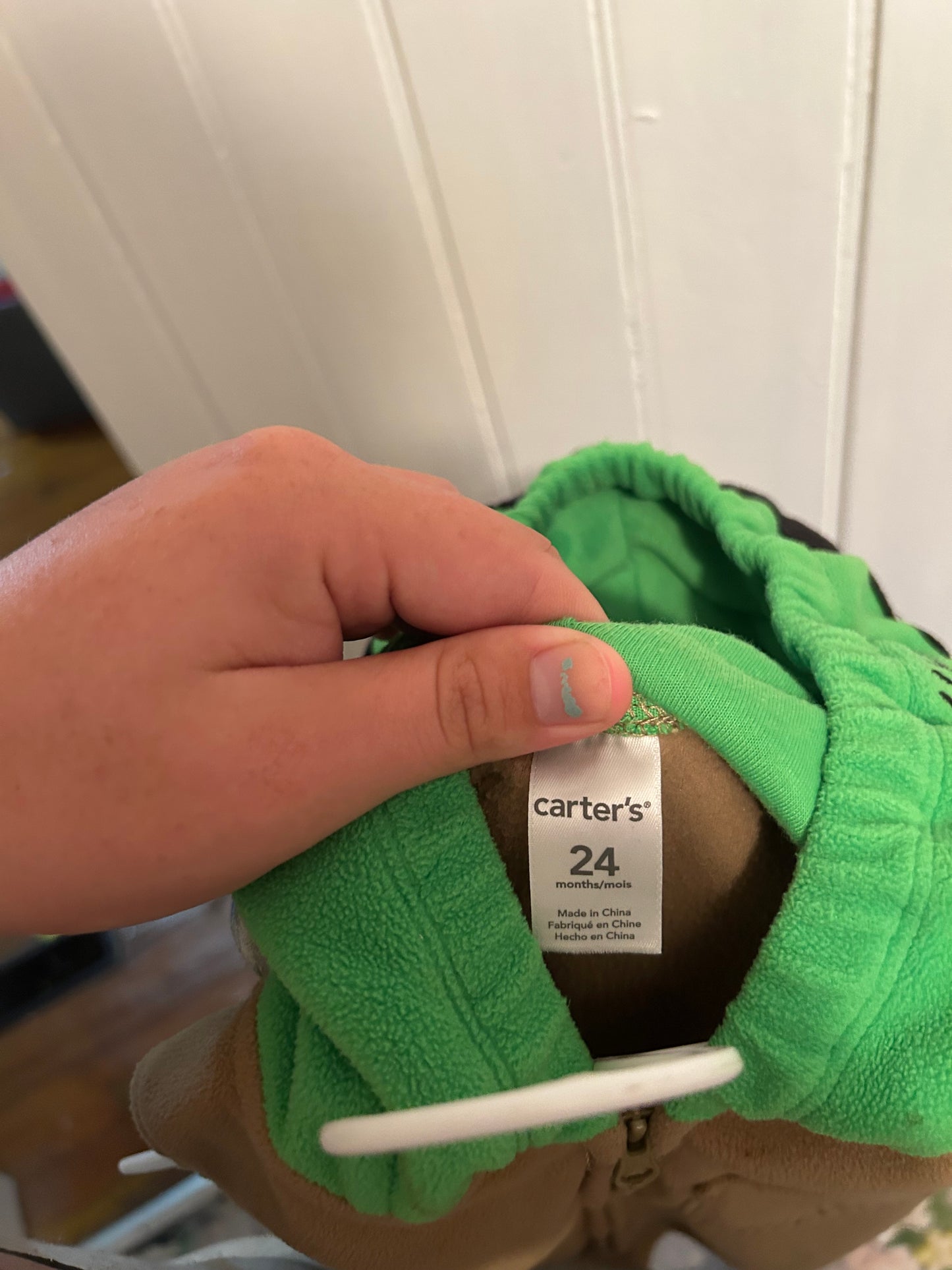 Carters 24m Frankenstein vest costume