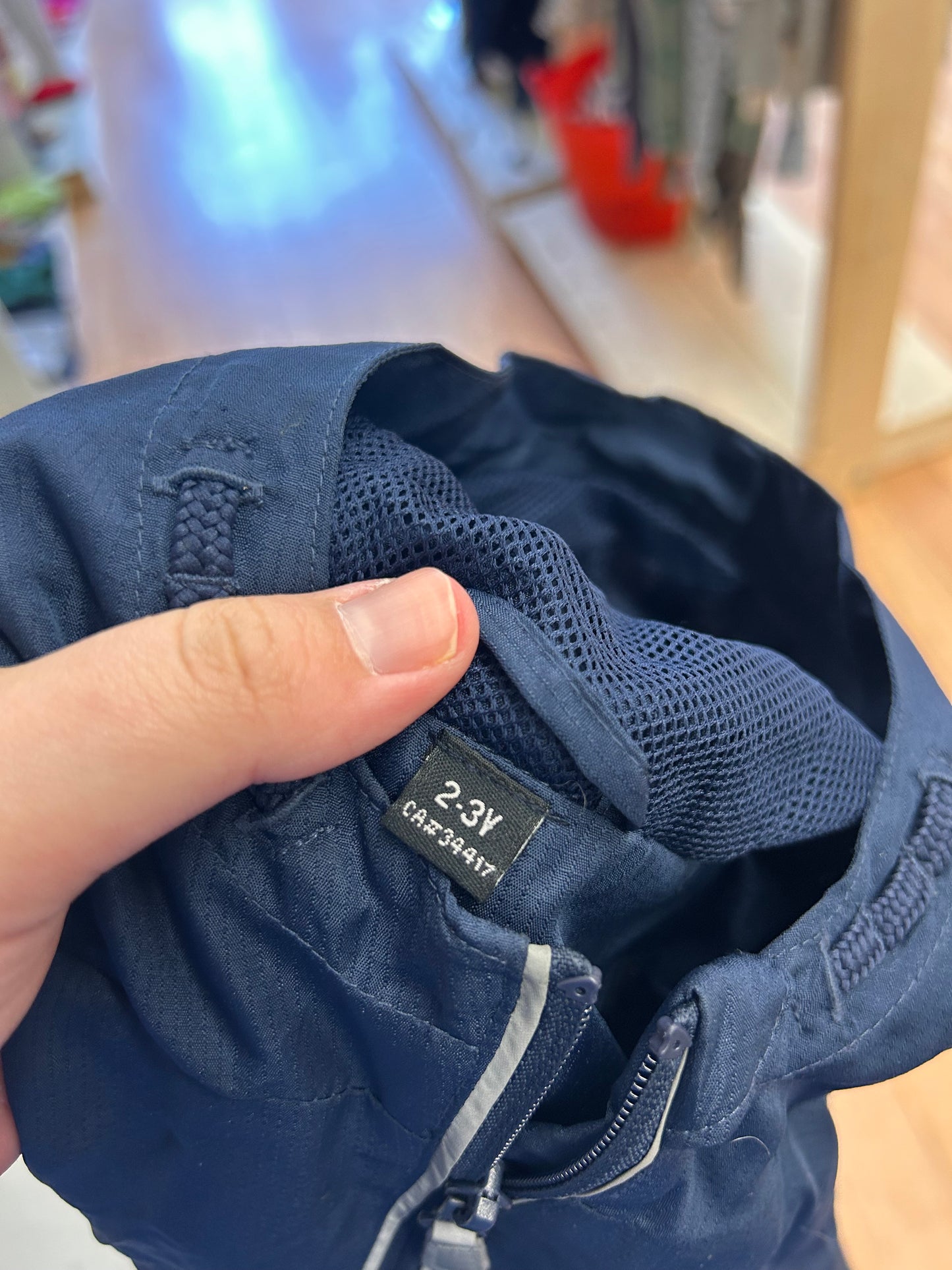 Primark 2/3t navy blue spring jacket