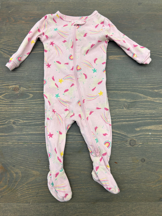 Joe fresh 0/3m pink unicorn sleeper