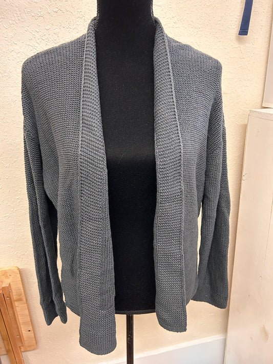 Old navy medium grey knit cardigan