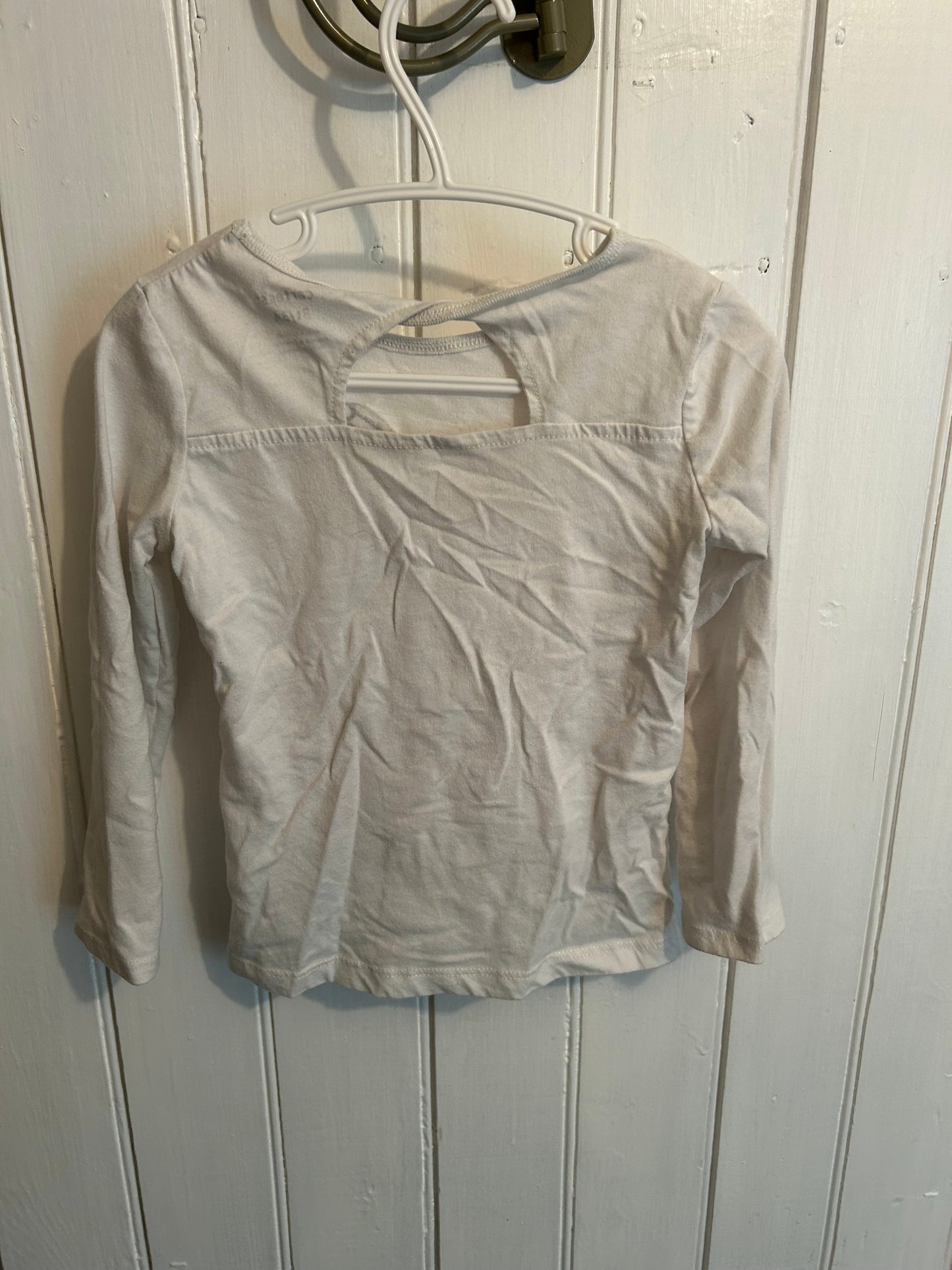 Carters 3t white butterfly top