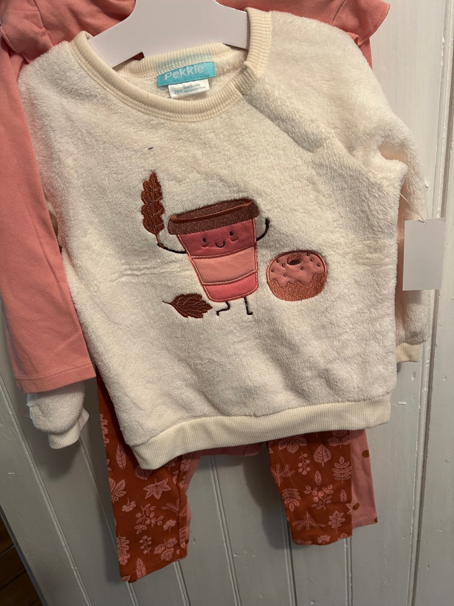 NEW Pekkle 24m fall spice 4pc matching set