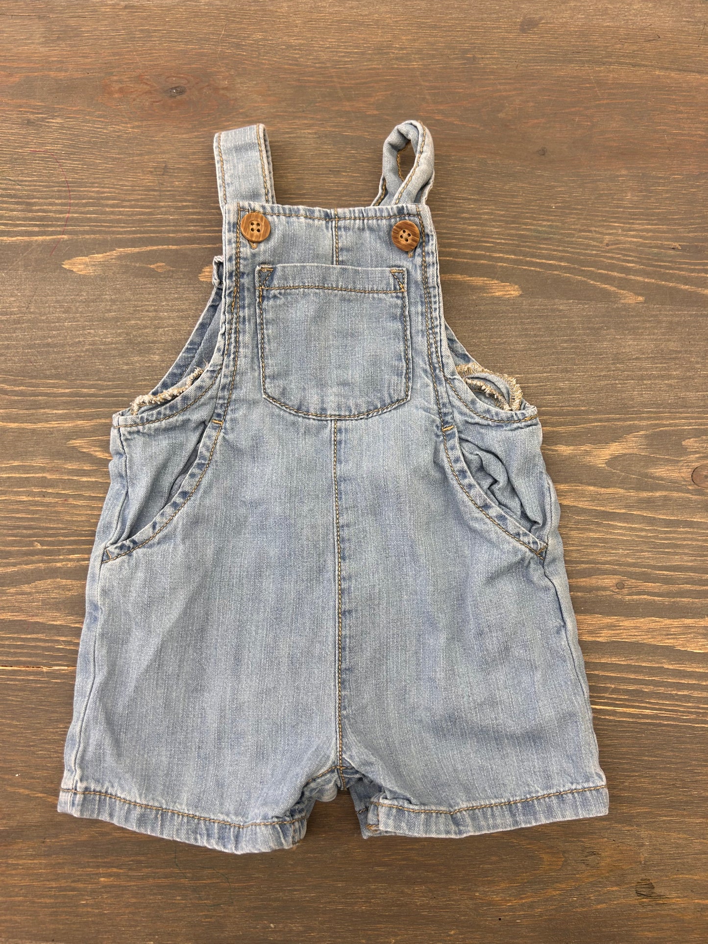 Little planet carters 9m denim overalls