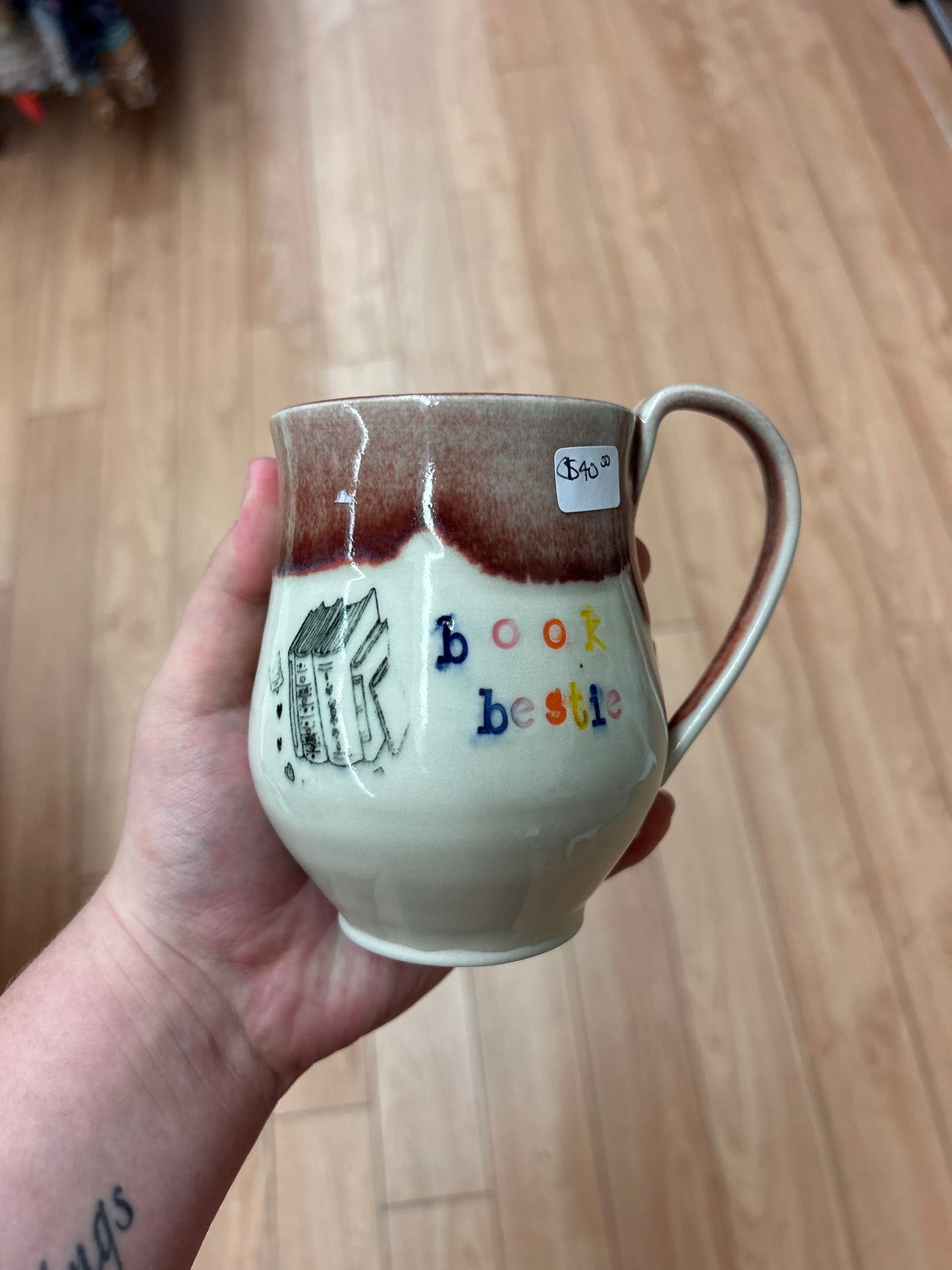 Book bestie mug