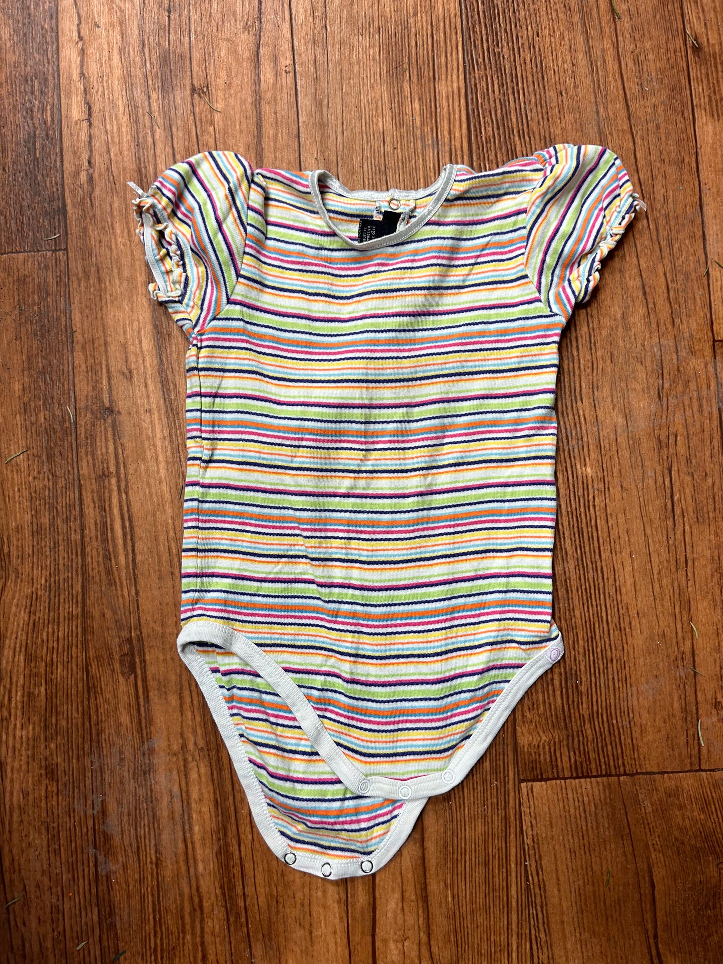 Children’s place 3t rainbow striped onesie