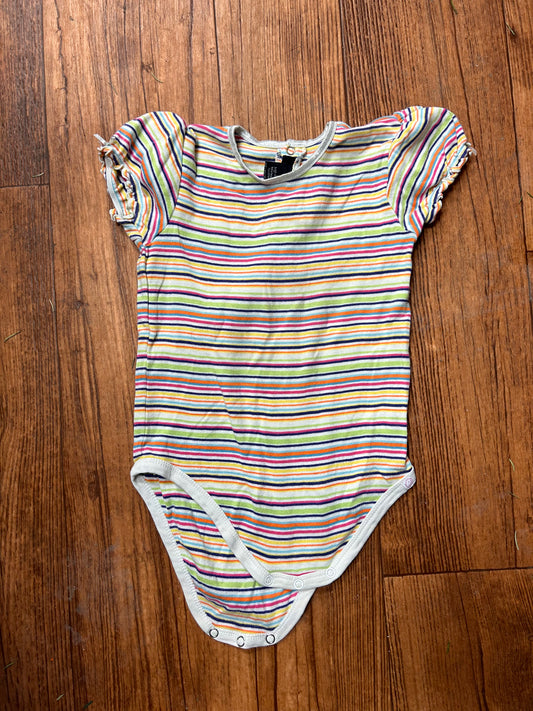 Children’s place 3t rainbow striped onesie