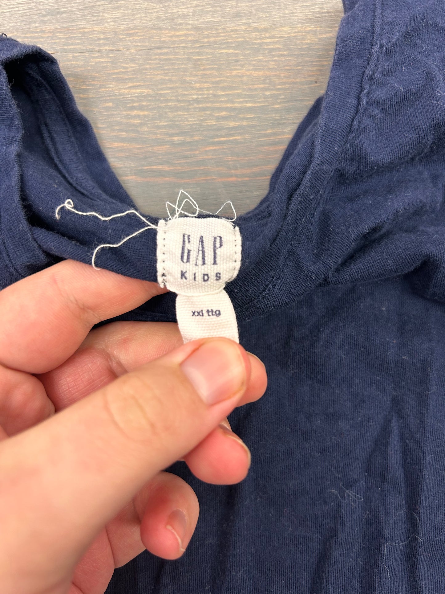 Gap youth Xxl blue flare sleeve T-shirt