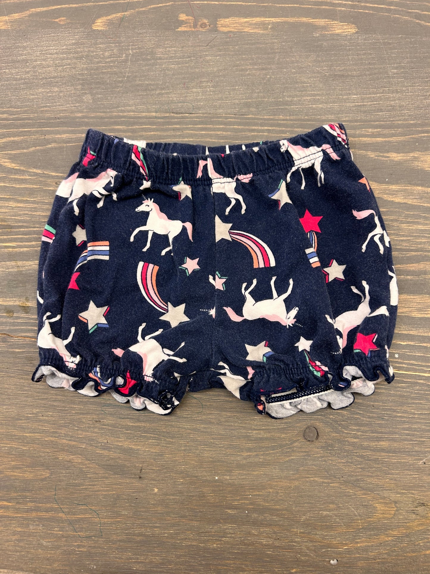 Carters 6m unicorn shorts