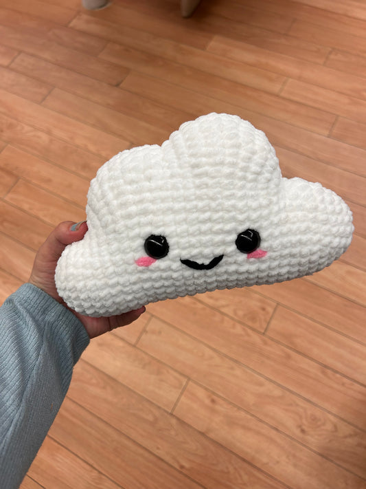 White cloud crochet Plushie