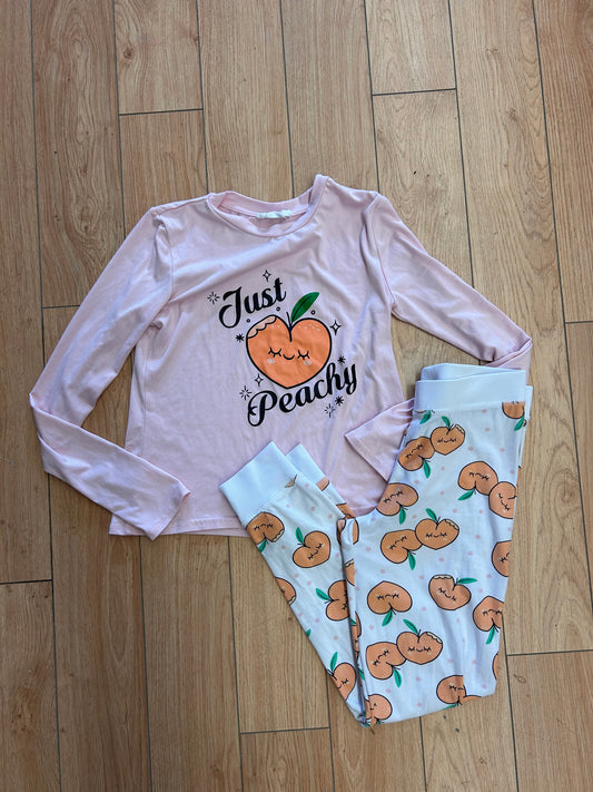 Weekend edition small peach pj set