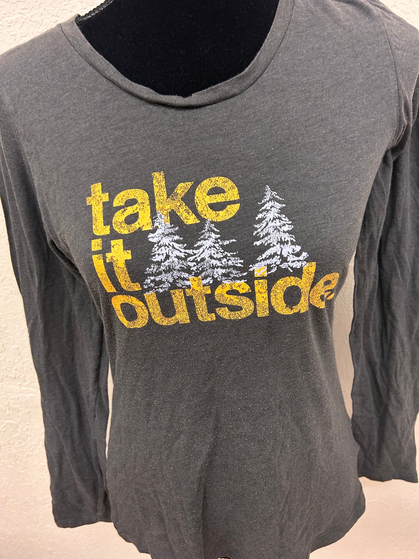 Columbia medium take it outside long sleeve top