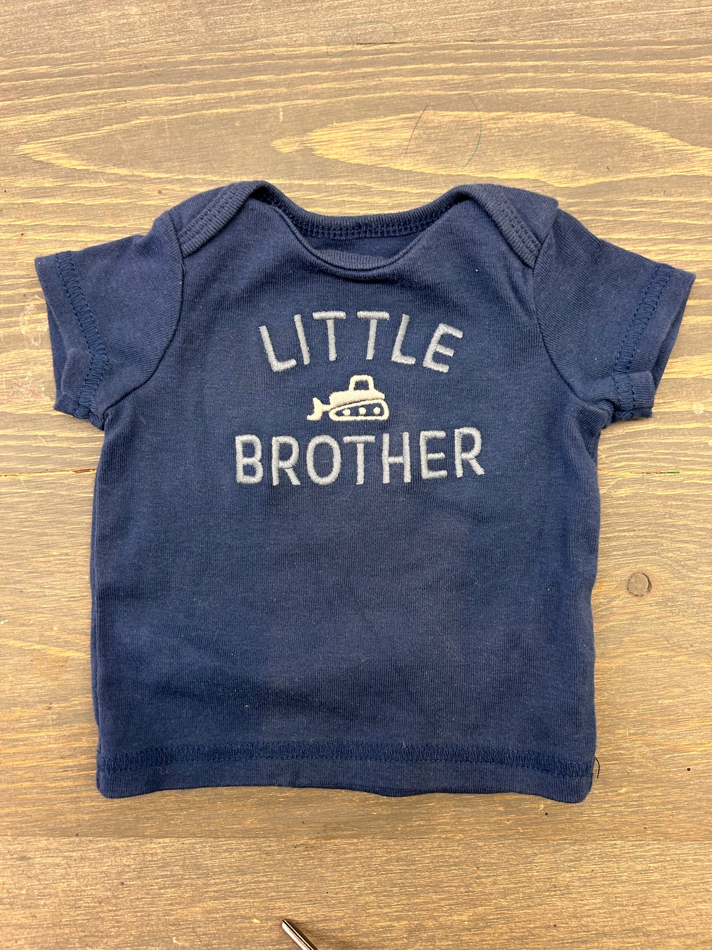 Carters newborn little brother tshirt