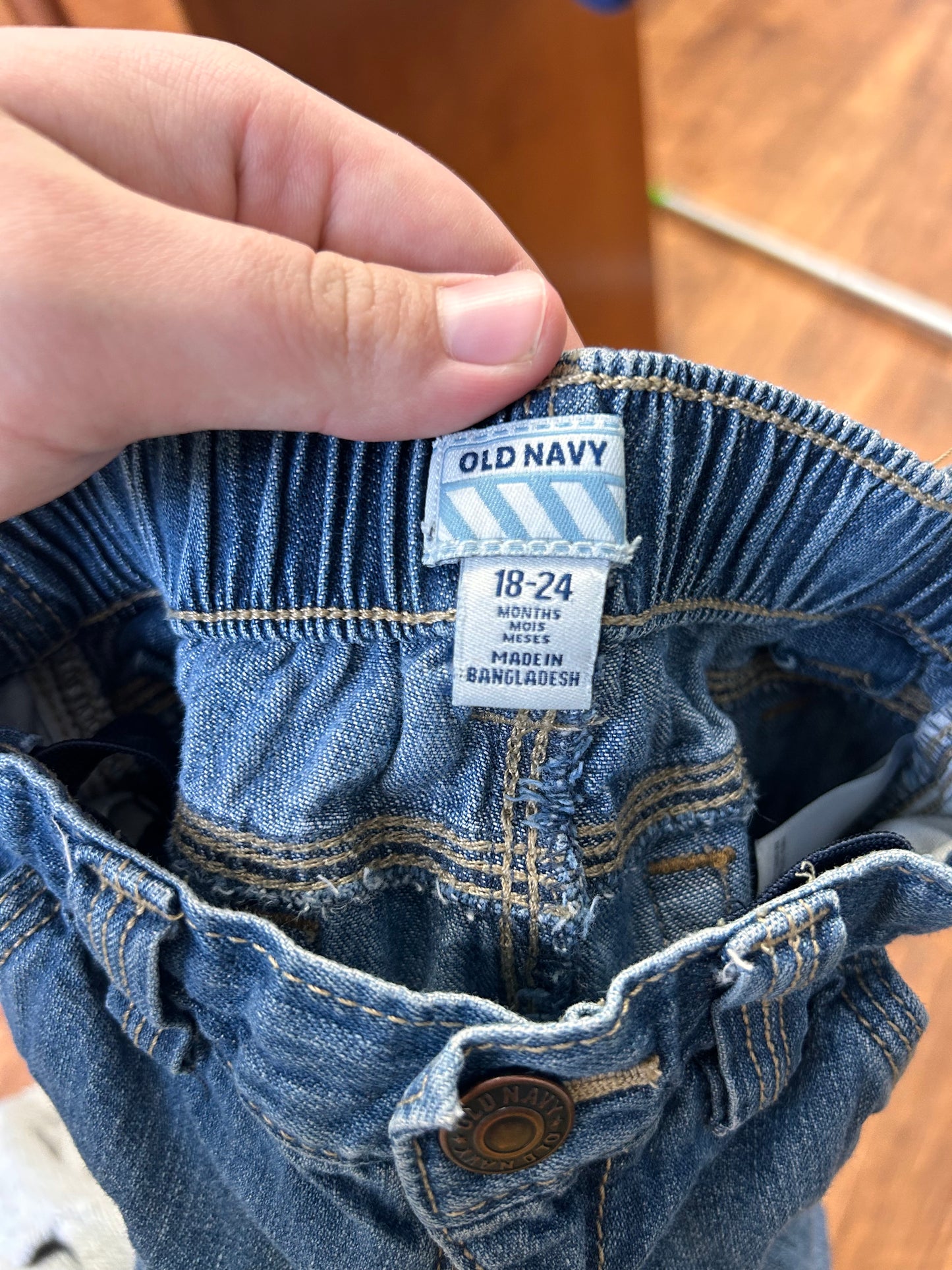 Old navy 18/24m denim shorts