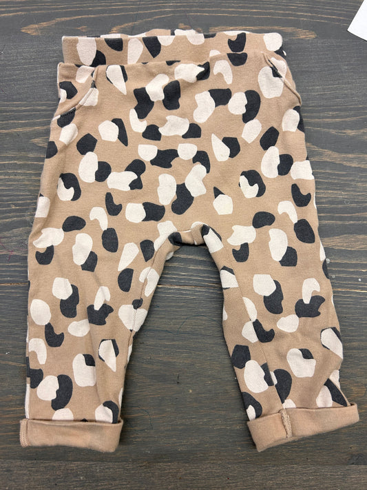 George 6/12m cheetah pants