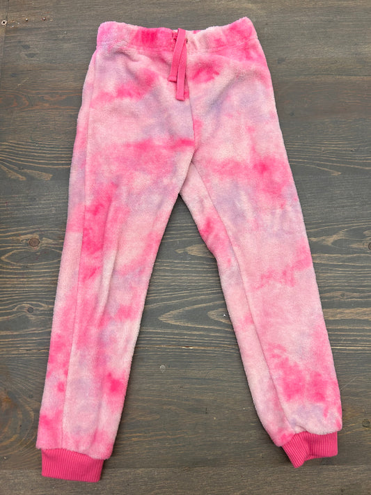 Petit lem 5 pink tie dye Sherpa pants