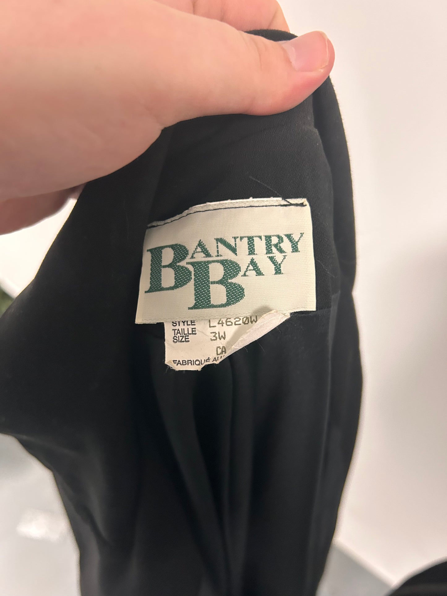 Vintage Bantry Bay 3x black blazer jacket