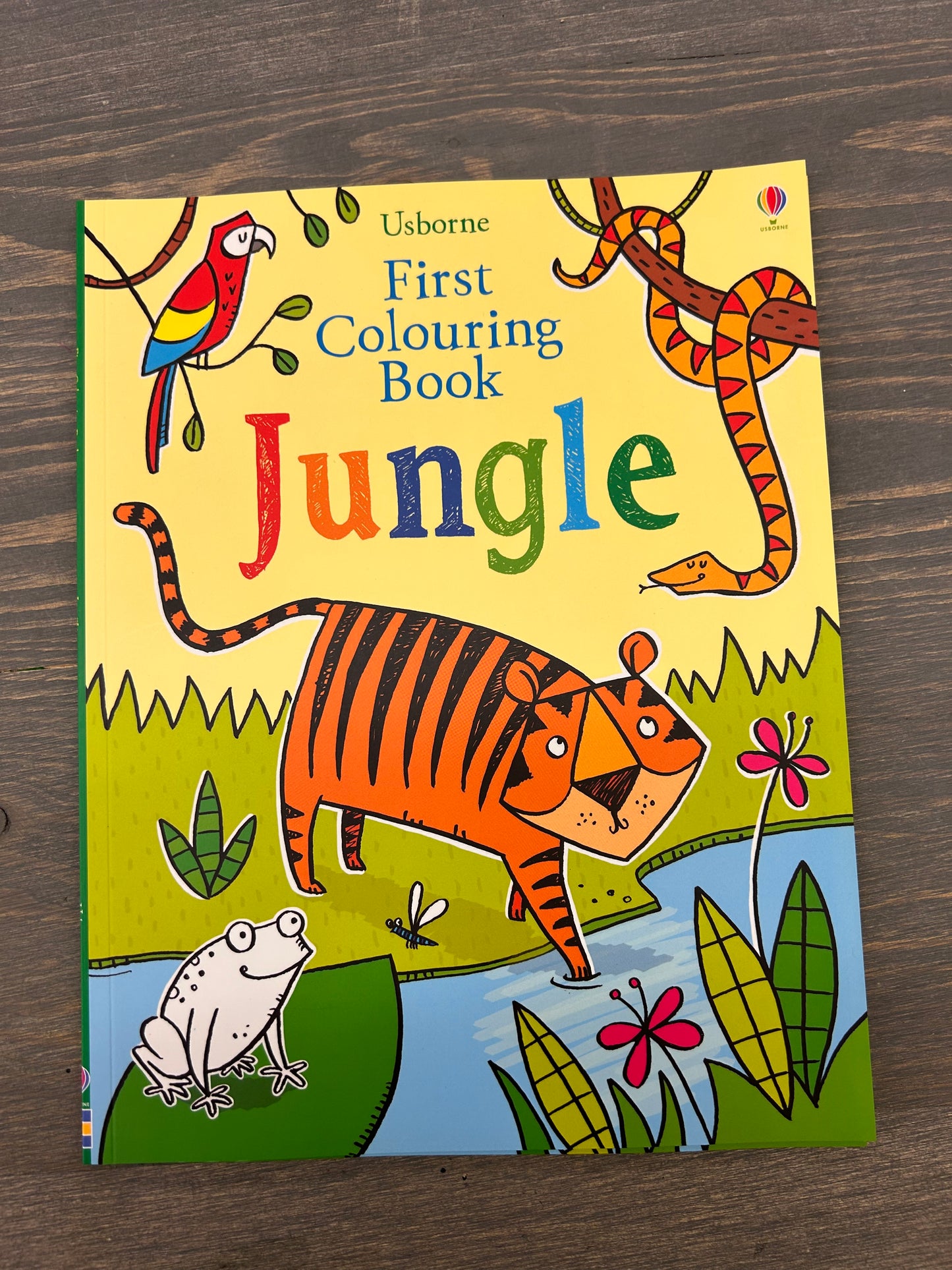 Usborne jungle colouring book