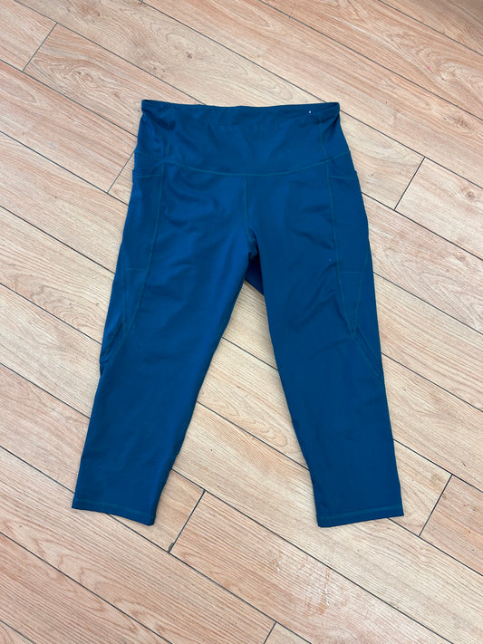 Old navy active xl teal leggings