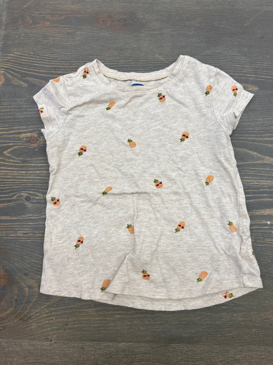 Old navy 4t pineapple tshirt