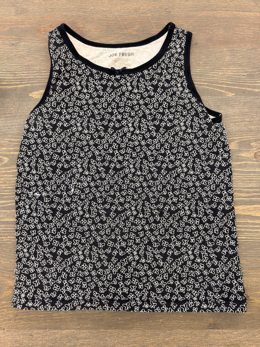 Joe fresh youth xl navy butterfly tank