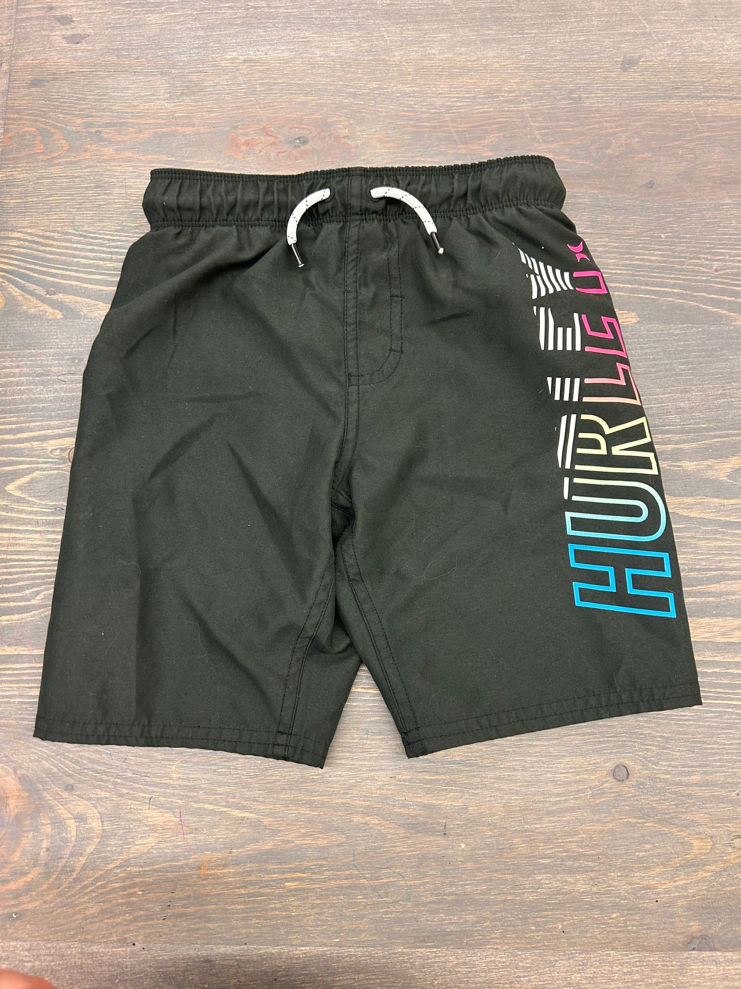 Hurley 7 black swim shorts