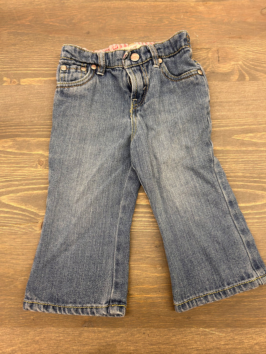 Levi’s 18m light wash flare jeans