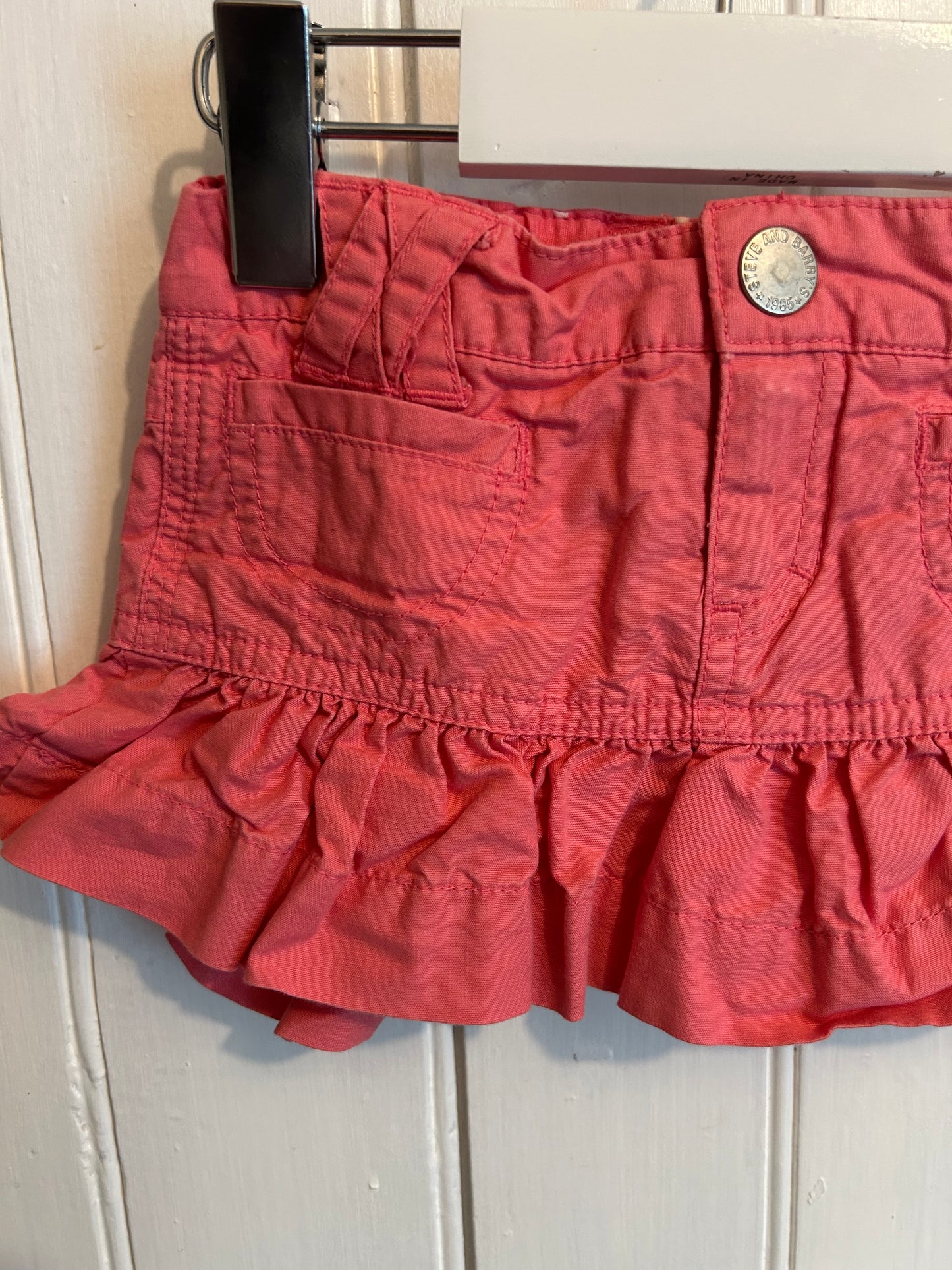 Steve & Barry 6/9m pink skirt